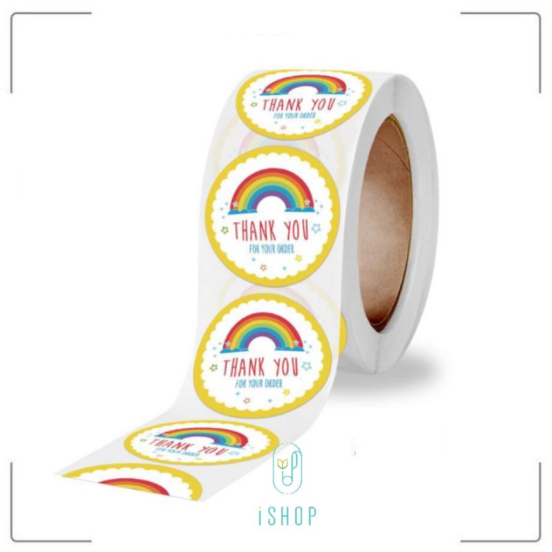 

STICKER Thank You Isi 20pcs