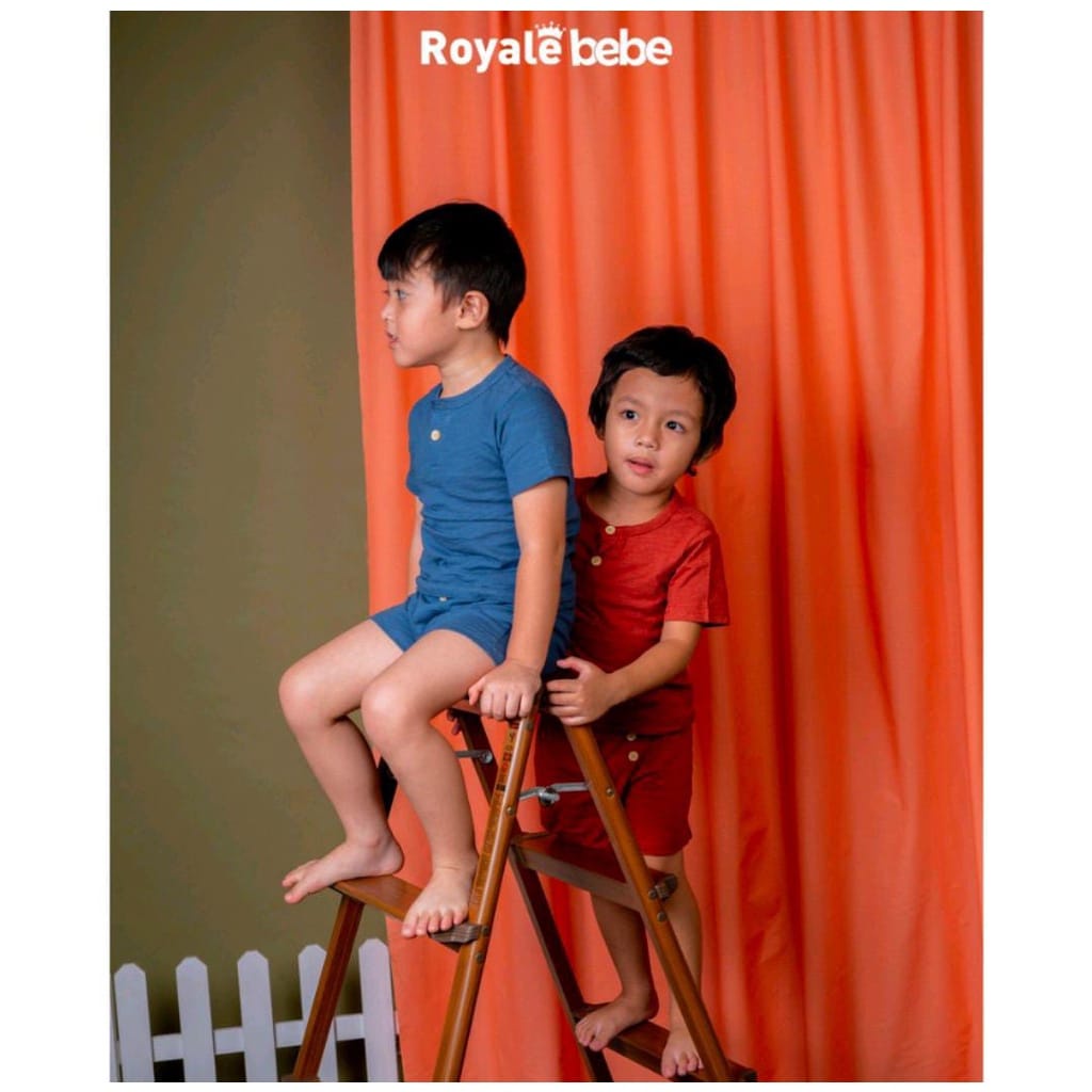 Royale Bebe 1-3y WILLOW SET (RB-WS1-3) - Setelan Pendek Anak