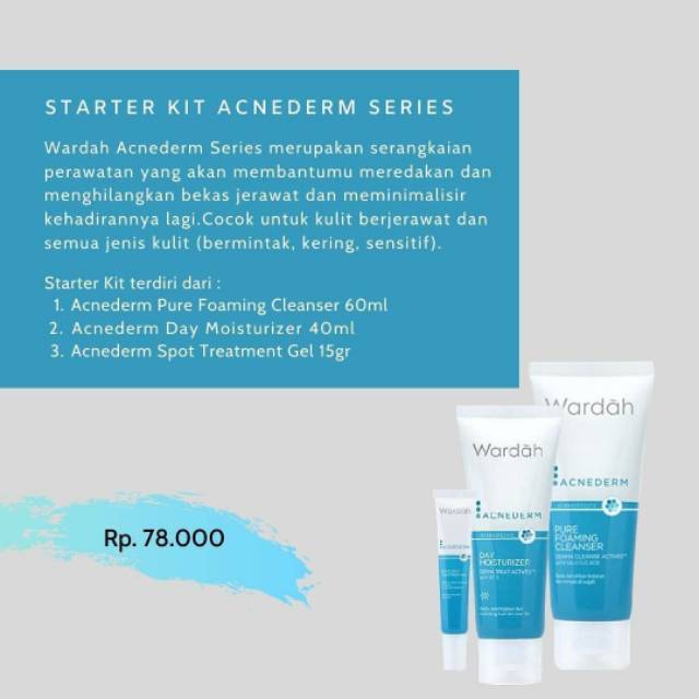 Paket Kosmetik Wardah Acne