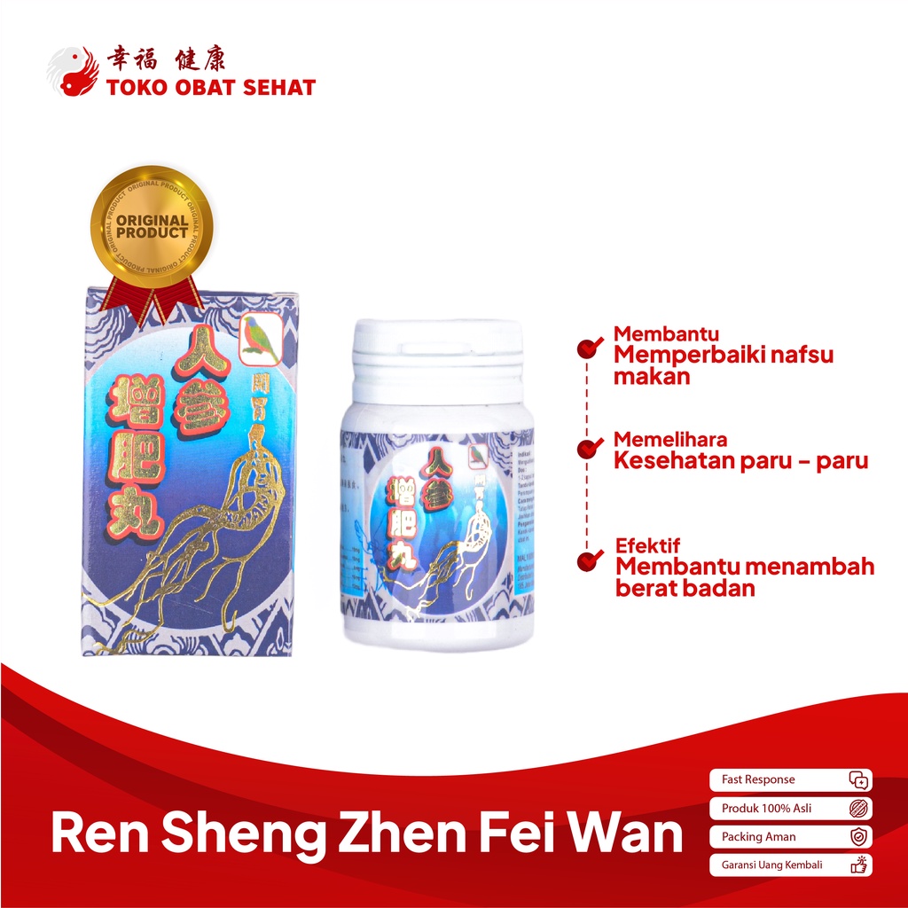 PENGGEMUK BADAN PERMANEN AMPUH GINSENG BIRU KEMASAN KERAMIK