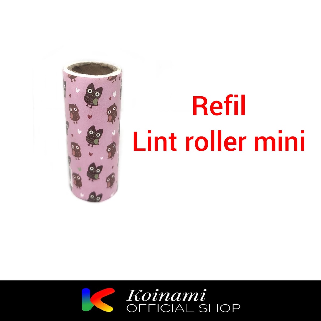 REFIL LINT ROLLER MINI / ISI ULANG PEMBERSIH BULU MINI