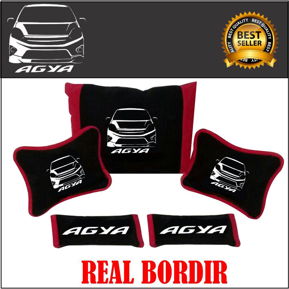 Bantal Mobil New AGYA Headrest Mobil Interior KODE 003