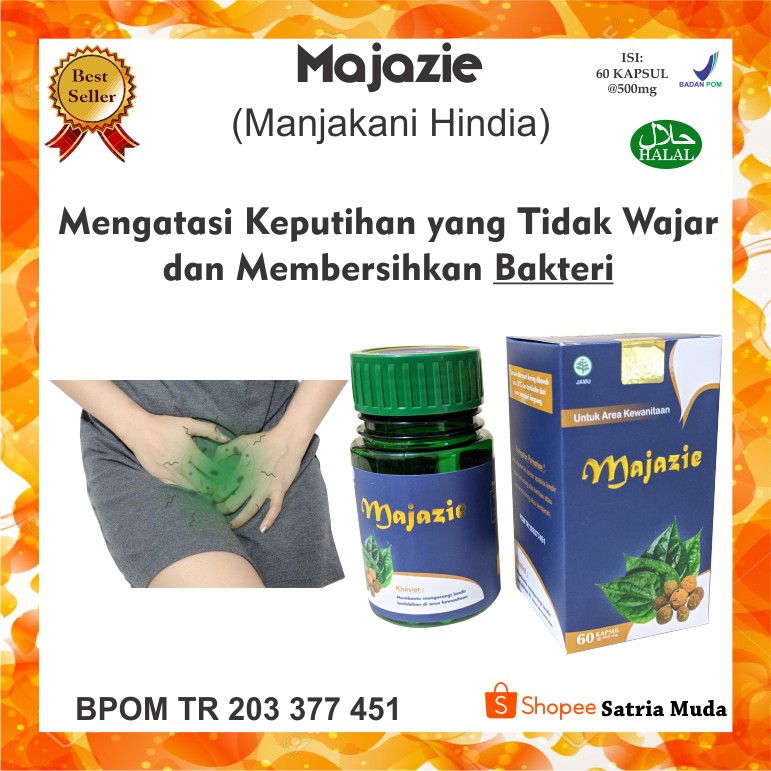 Majazie Obat Herbal Miss V Kewanitaan & Promil Manjakani Hindia - Obat Keputihan Pil Perapat Miss V-5