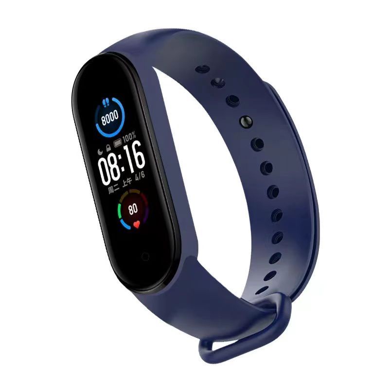 Strap Mi Band 3/4/5/6 Tali Pengganti Mi Band 3/4/5/6 Polos