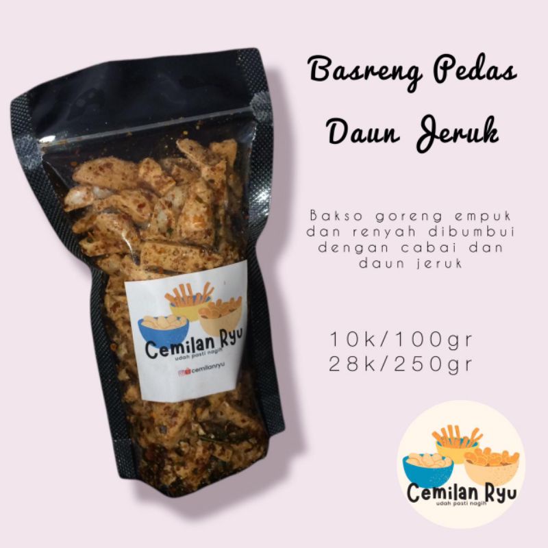 

Basreng Pedas Daun Jeruk