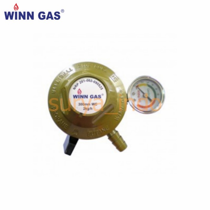 REGULATOR GAS LPG METERAN WINN GAS W 118 M REGULATOR TEKANAN RENDAH