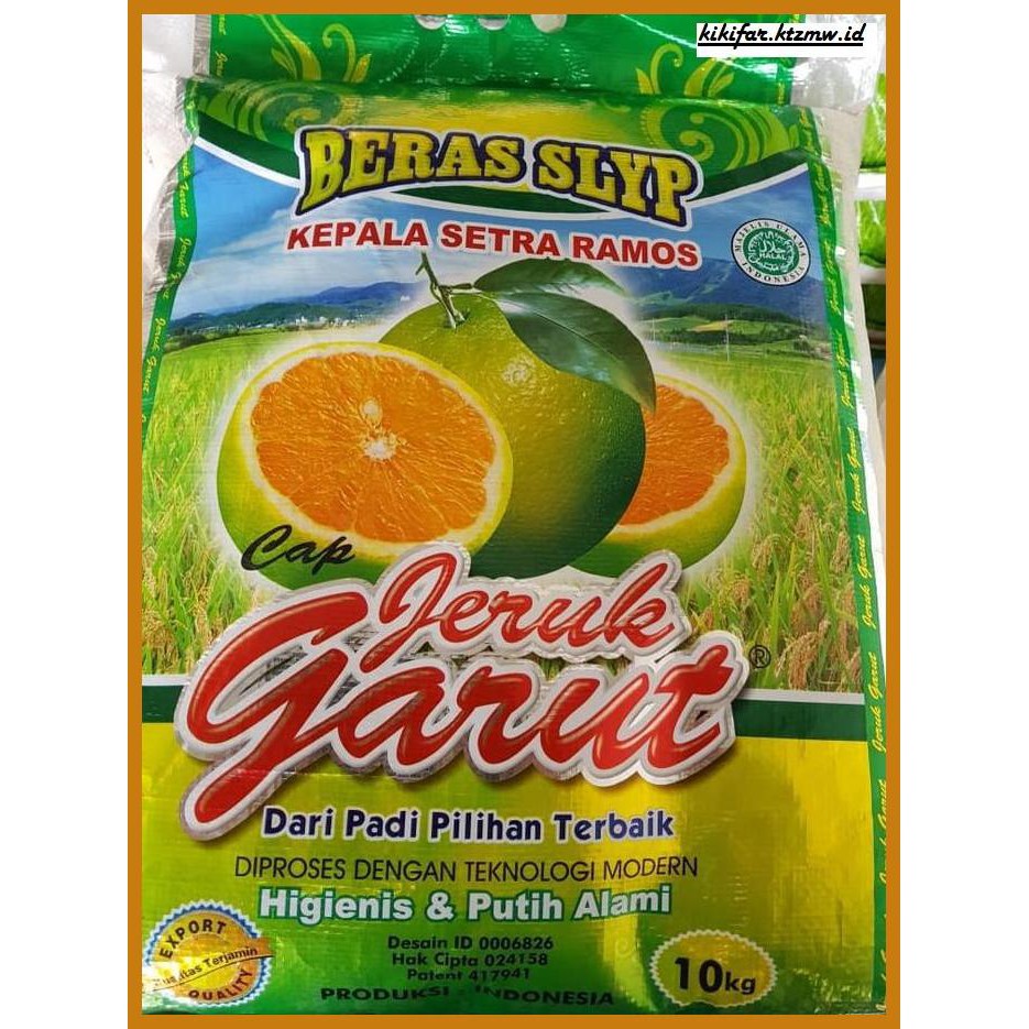 

ANEKA-BERAS- BERAS CAP JERUK GARUT 10KG VIA GOJEK ONLY -BERAS-SEHAT.