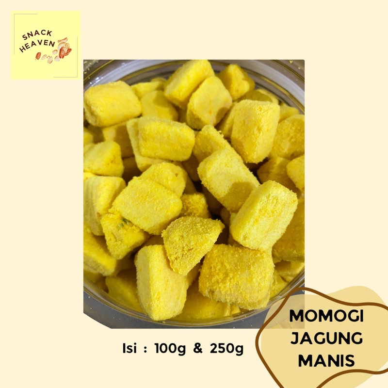 

SNACK CEMILAN MOMOGI RASA JAGUNG BAKAR MANIS 100g