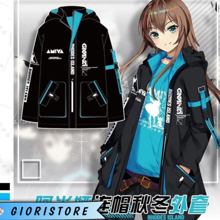 Aw31au22n ‑ JAKET PARKA ANIME AMIYA ARKNIGHT