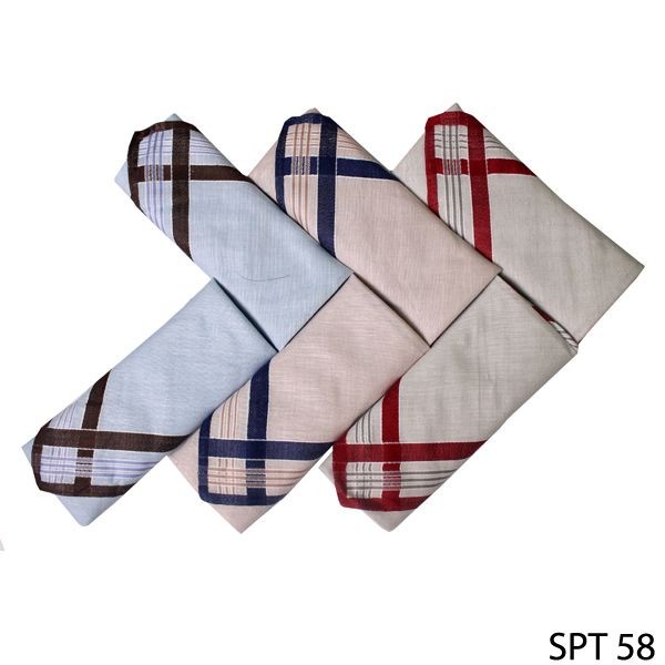 Sapu Tangan Pria Isi 6Pcs Katun Multi Color – SPT 58