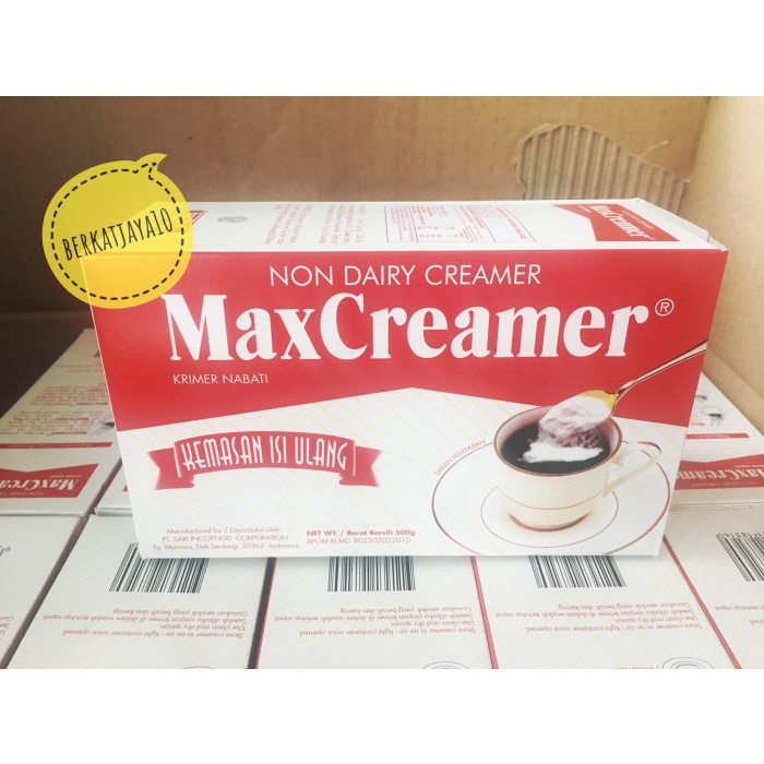 

Krimer- Max Creamer Non Dairy Creamer Krimer Nabati 500Gr -Krimer.