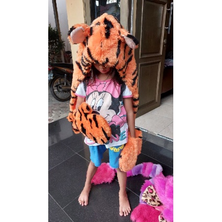 Topi Boneka Tiger Pooh Tokyo Disney Resort