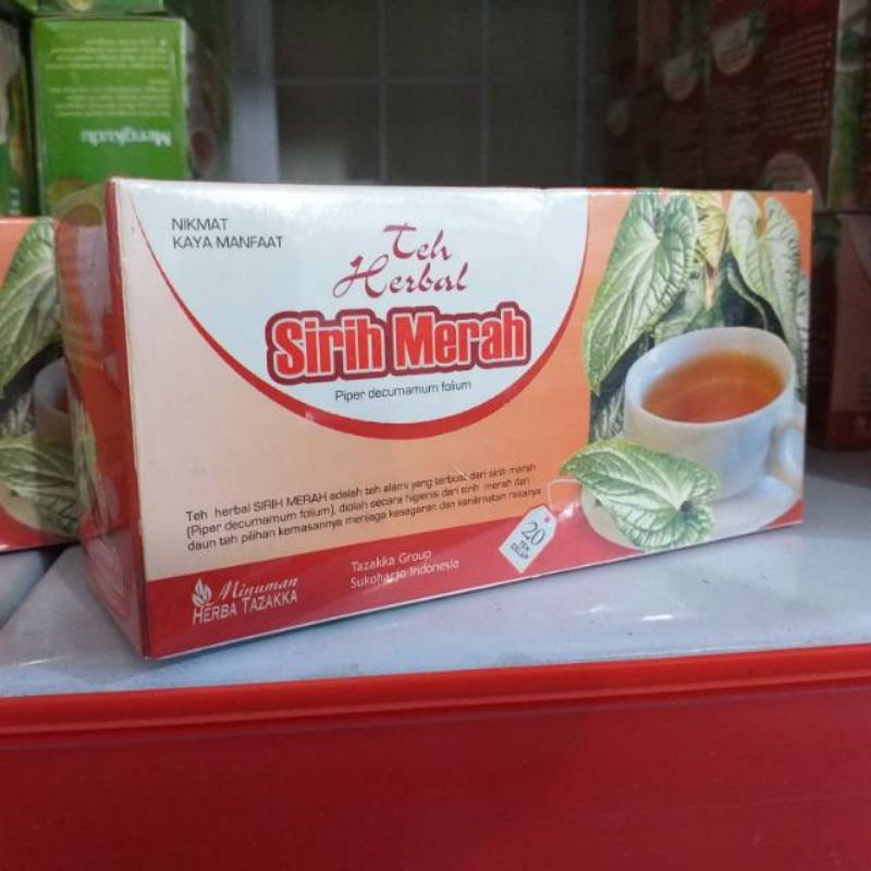 

Teh Herbal Daun Sirih Merah