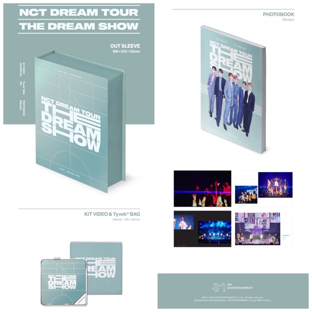 DP PO REG OFFICIAL NCT DREAM The Dream Show Kit Video
