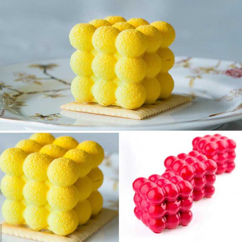 TG-DA Miki Cetakan Kue 3D Cube Baking Cake Dessert Molds Silicone - MH02