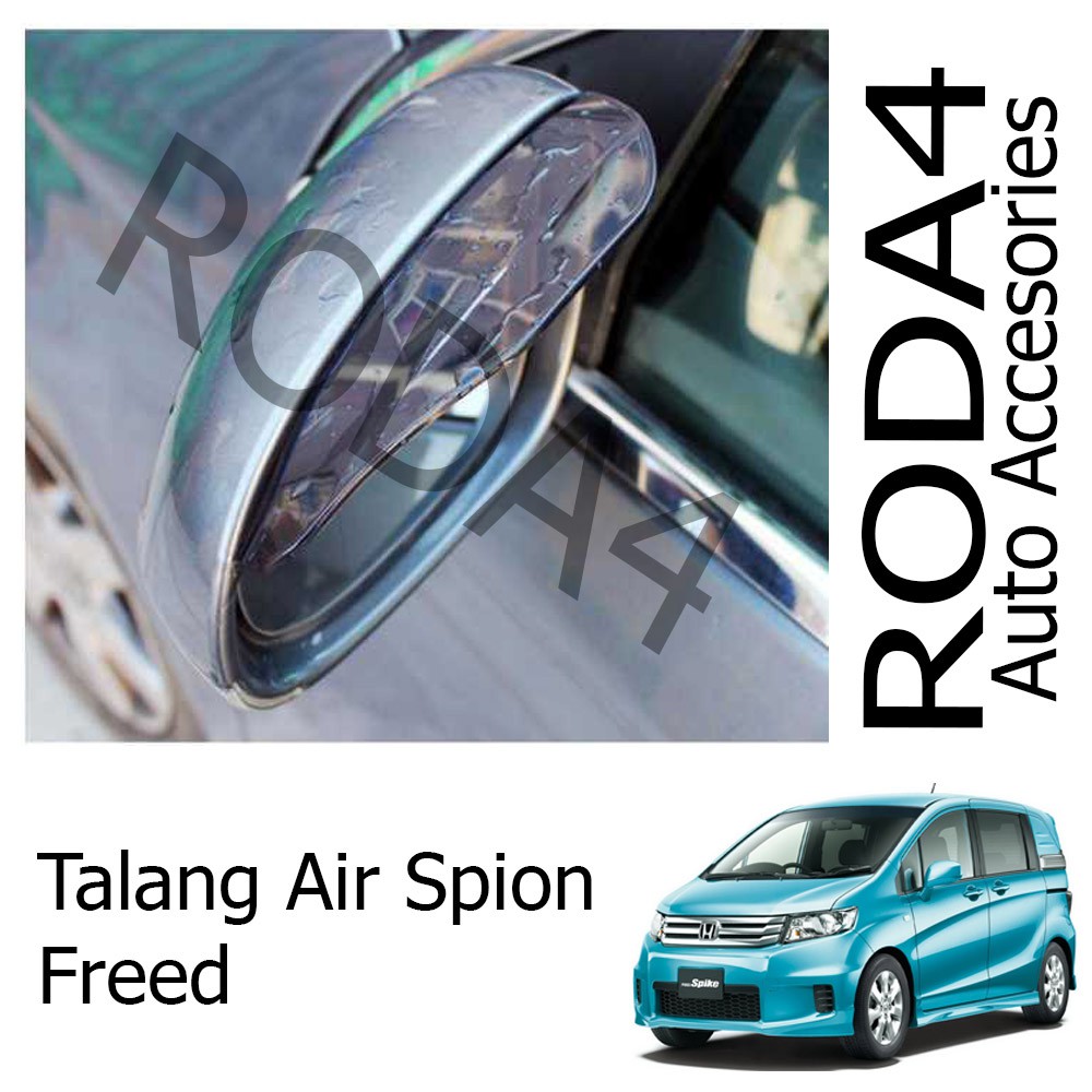 Talang Air / Mika Pelindung Spion Mobil dari Hujan (1 Set Isi 2) Freed