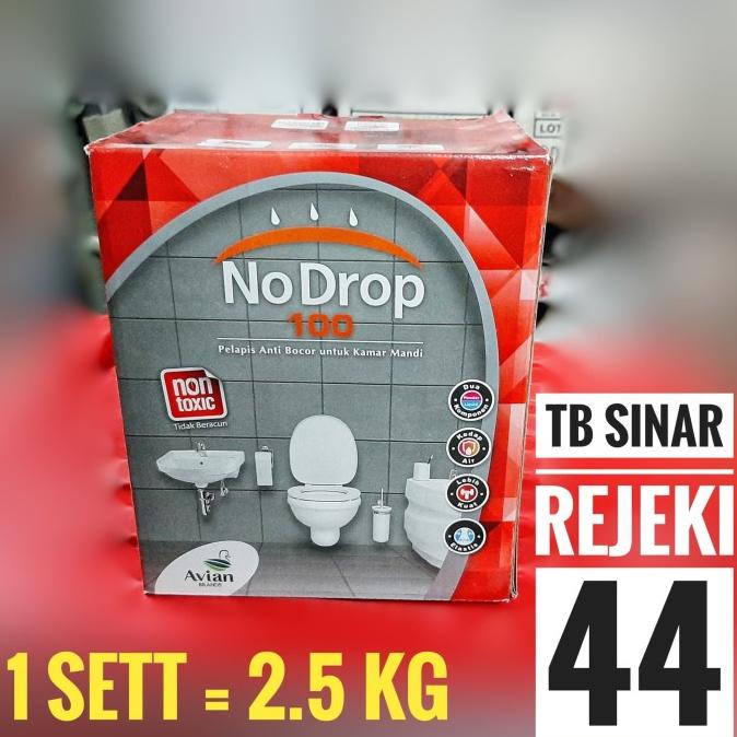 No Drop 100 Anti Bocor Kamar Mandi 2 Komponen NoDrop x Sika Aquaproof Termurah