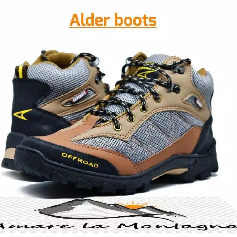 SDK.25Au22υ ▫ Sepatu Safety Gunung Boots Kerja Boot Hiking Septi Outdoor Tactical Septy Touring Proy