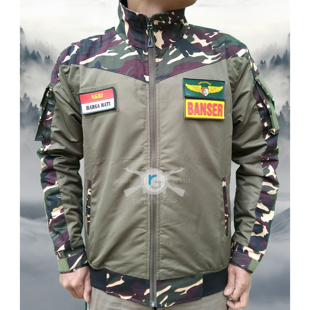 Jaket Banser Kombinasi Pasung Jaket Banser Kombinasi Jaket Banser NKRI