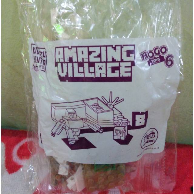 Mainan Hoka hoka bento Amazing Village number eight