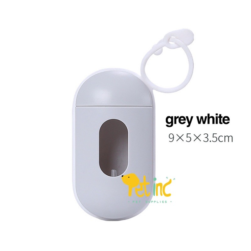 Nordic style poo bag dispenser free 1 roll poo bag