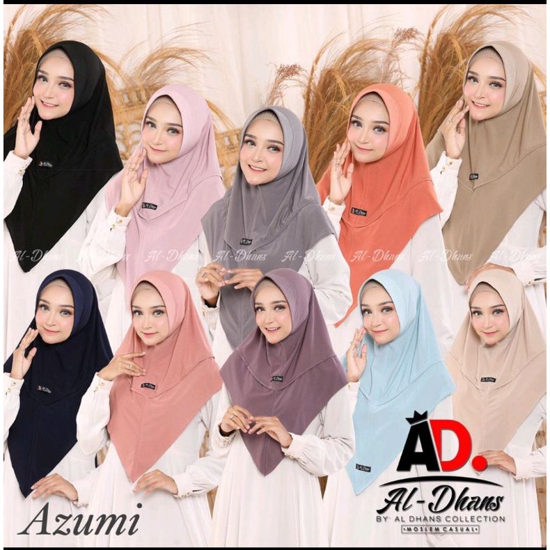 Jilbab Instan Pad Azumi By aldhans