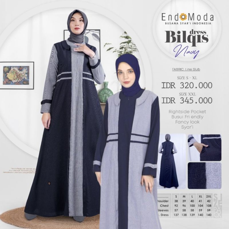 GAMIS EN BILQIS ENDOMODA TERBARU