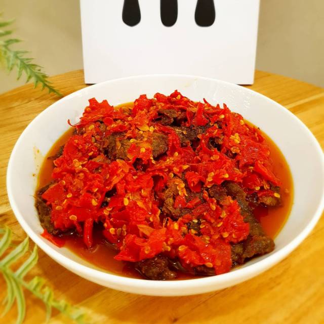 

Dendeng Balado Merah/Hijau