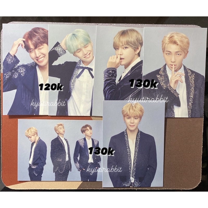 Mini photocard mpc wings tour the final wt jhope suga taehyung v rm jimin