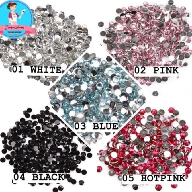 

CLEAR RHINESTONE 3MM FOR DECO CASE