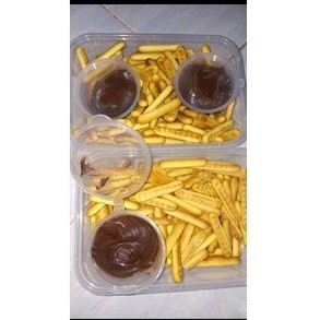 

Biskuit Stik Susu Double Cokelat