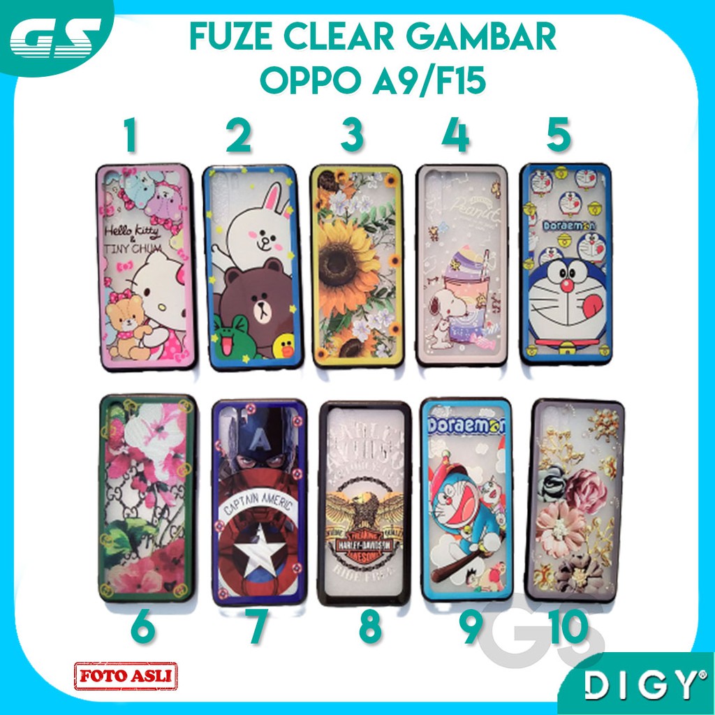 Promo Murah Casing Import OPPO A92S A91 F15 A5 A9 2020  A3S A5 A11K A12 A5S A7 Case Fuze Clear