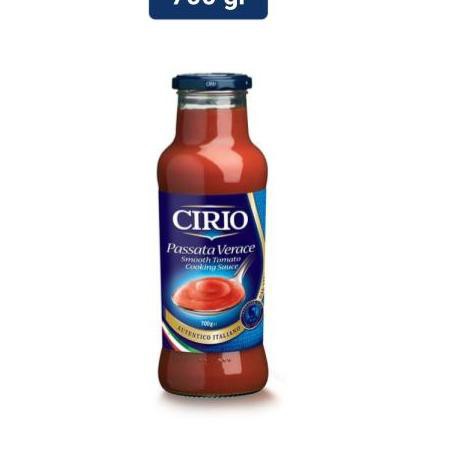 

[KODE 58] Cirio Passata Verace Sieved Tomatoes 700gr TERLARIS!!!