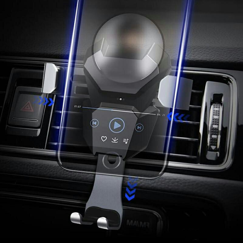 Iniu Car Holder Smartphone Metal Air Vent - IN03