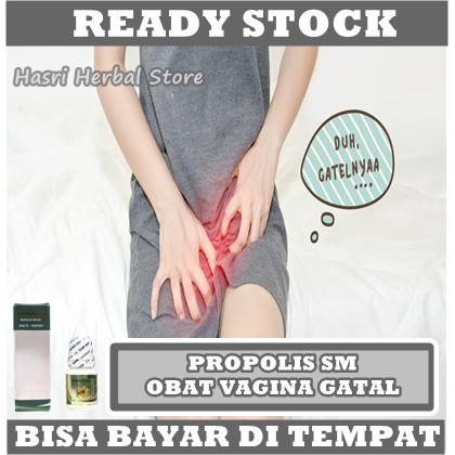 Obat Vagina Gatal Herbal - Obat Vagina Bau, Obat Vagina Becek, Obat Nyeri Saat Kencing, Obat Nyeri Saat Berhubungan Seksual, Obat Vagina Bengkak, Obat Ruam Pada Vagina, Obat Nyeri Vagina, Obat Vulvitis, Obat Iritasi Vagina, Dengan Herbal Propolis SM Asli