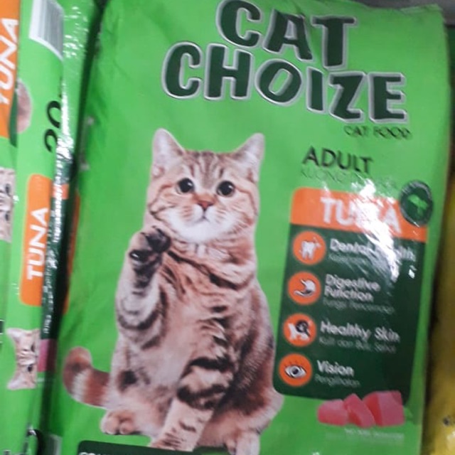 MAKANAN KUCING CAT CHOIZE CAT FOOD 20kg