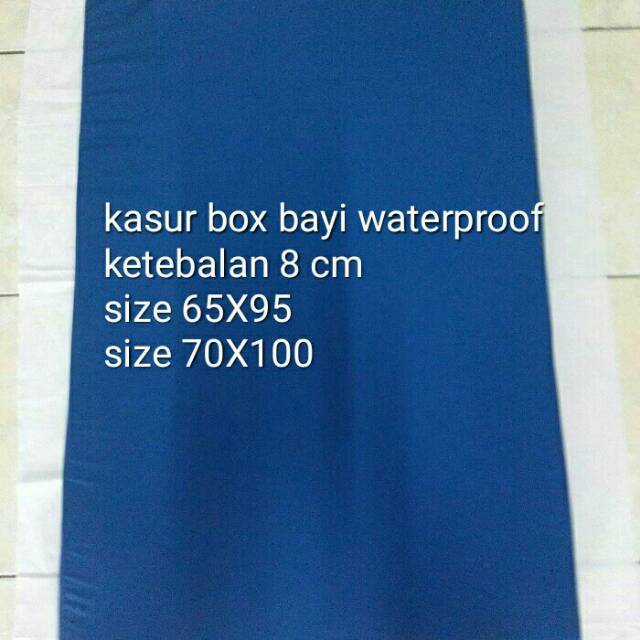 Kasur waterproof matras box bayi tebal 8 cm