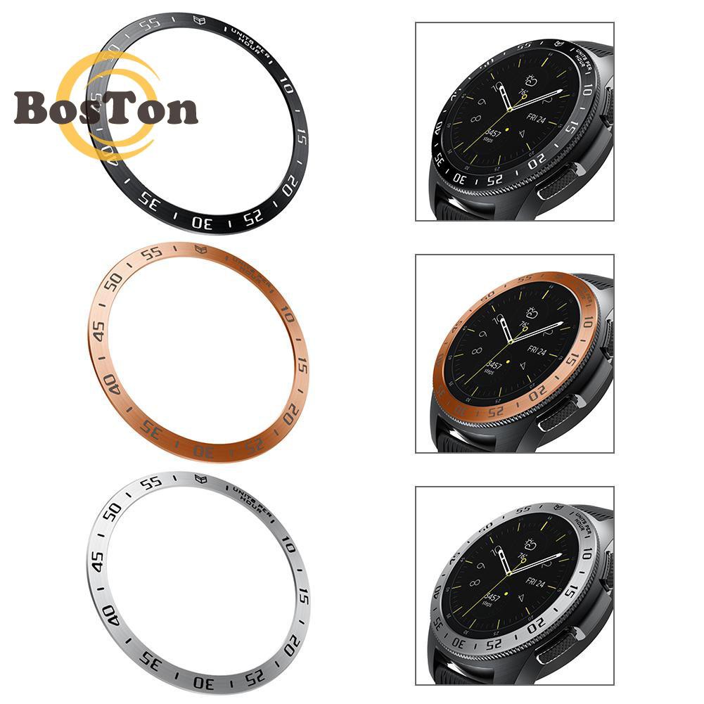 Boâ˜› Stainless Steel Bezel Ring Adhesive Cover for Samsung