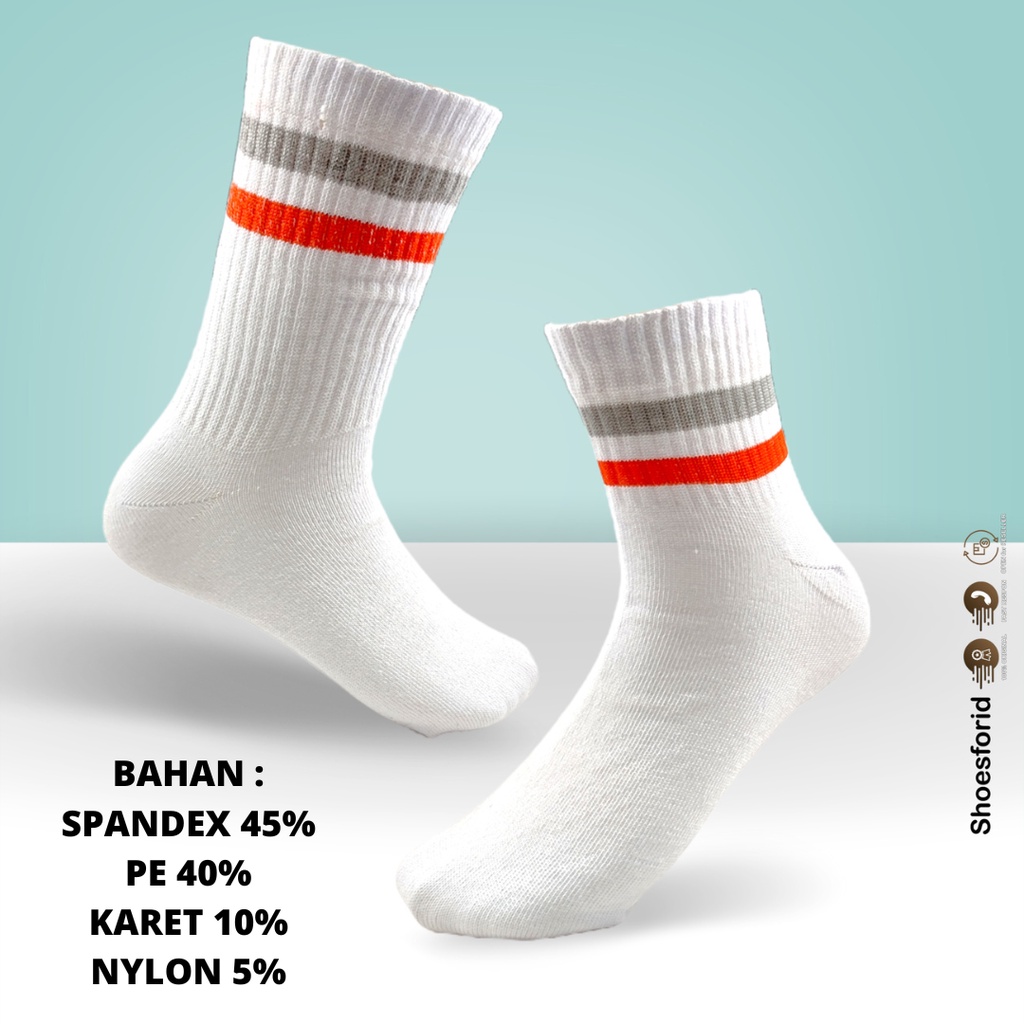 SFK  PREMIUM KAOS KAKI OLAHRAGA TEBAL PRIA WANITA // KAOS KAKI SPORT PANJANG PENDEK