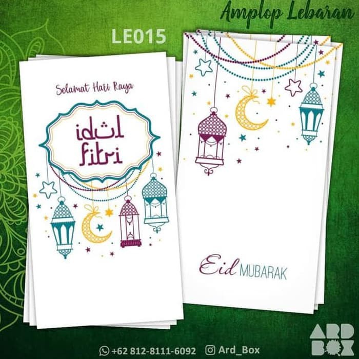 

HOT SALE Amplop Uang Custom Nama Angpao Lebaran Idul Fitri Murah Unik