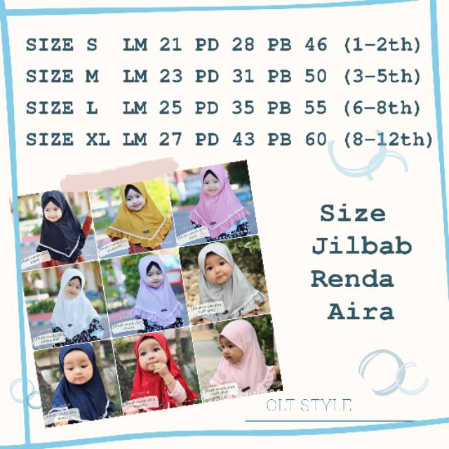 Jilbab anak renda 03 / jilbab anak murah / by ollet