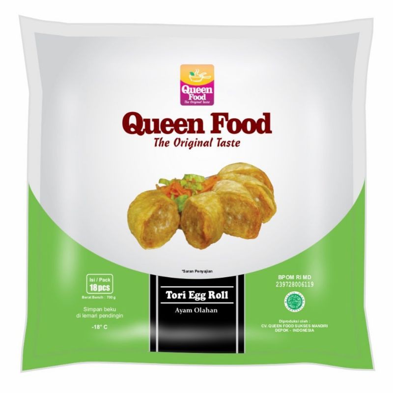 

Queen food Tory Egg Roll 400gr