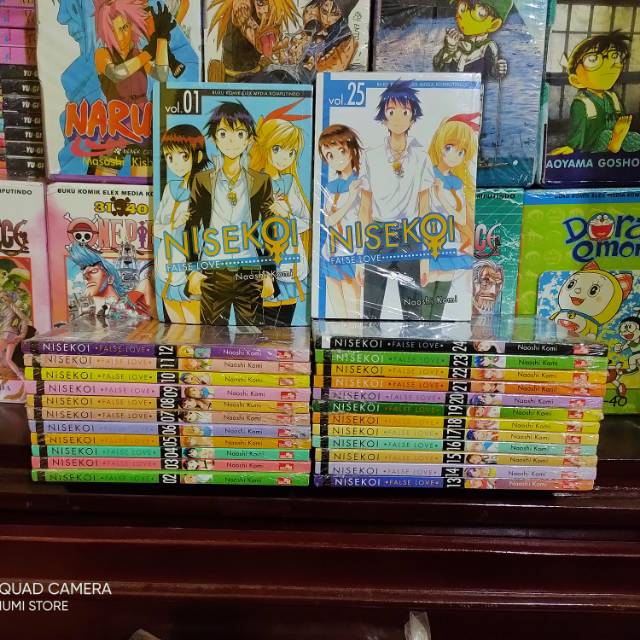 Komik Nisekoi Set vol. 1-25 Tamat