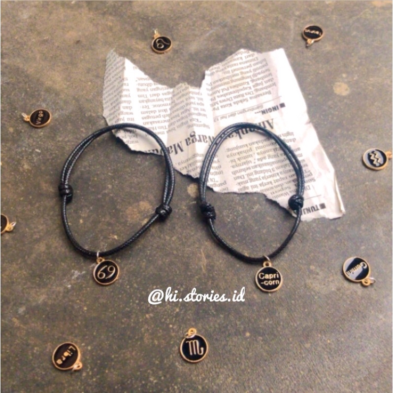 GELANG ZODIAK | GELANG COUPLE | BRACELET