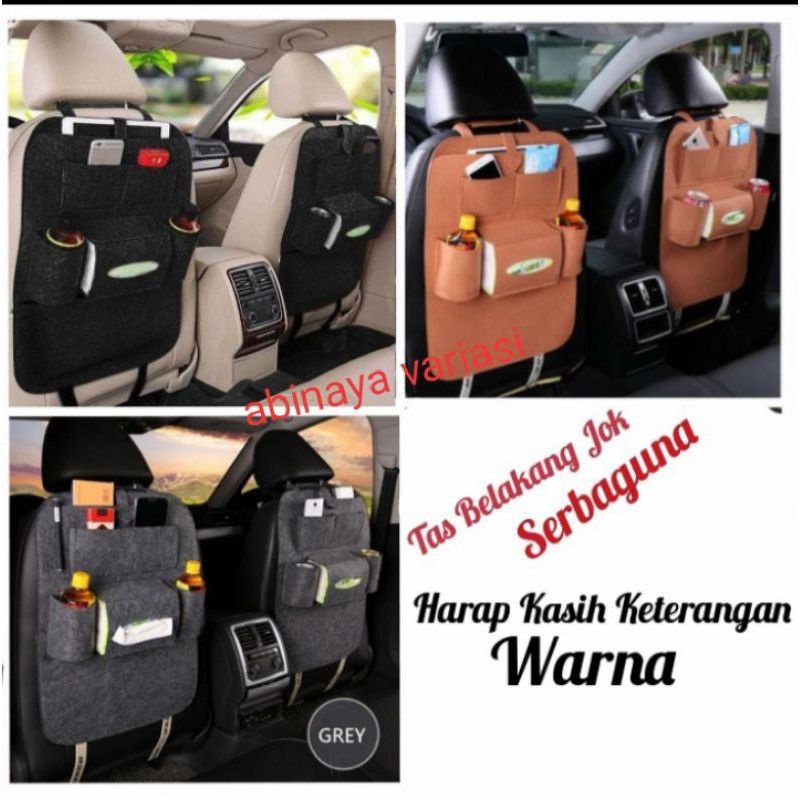 Tas Belakang Jok Mobil HILUX Serbaguna