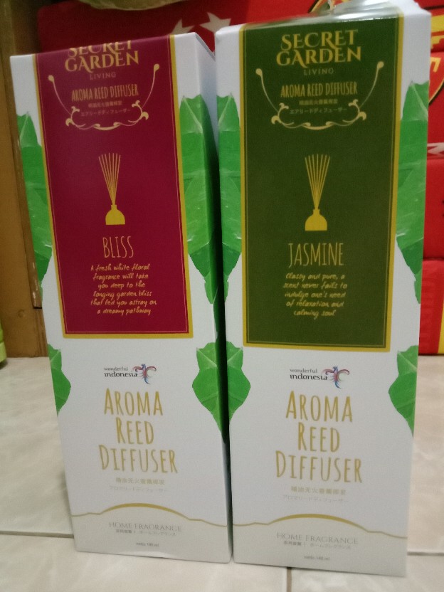 Secret Garden Aroma Reed Diffuser Bliss 140ml