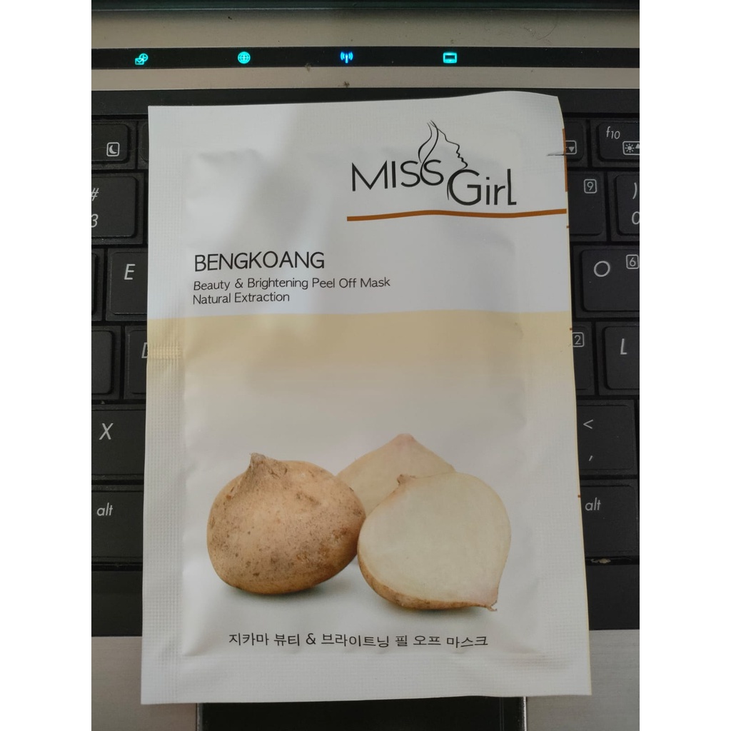 Peel Off Mask Miss Girls / Masker Miss Girl BPOM / Masker Wajah