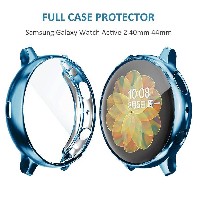 Soft Case TPU Cover Pelindung Layar Smartwatch Samsung galaxy 46 42 MM Gear S3 3 4 Classic 45 41 40 44 42 46mm