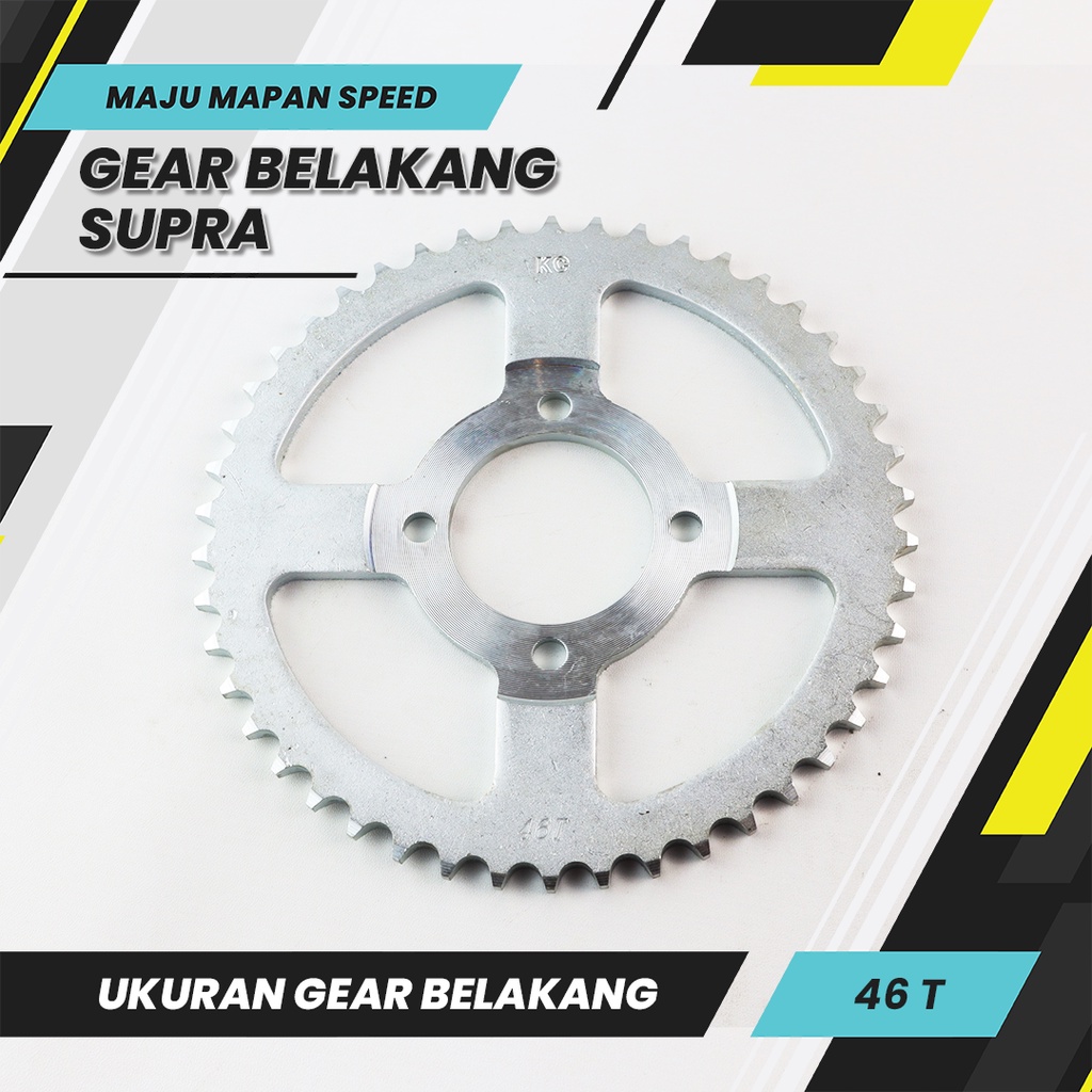 Gear Belakang Supra 46T SSS KC / Gir Belakang supra 46t SSS