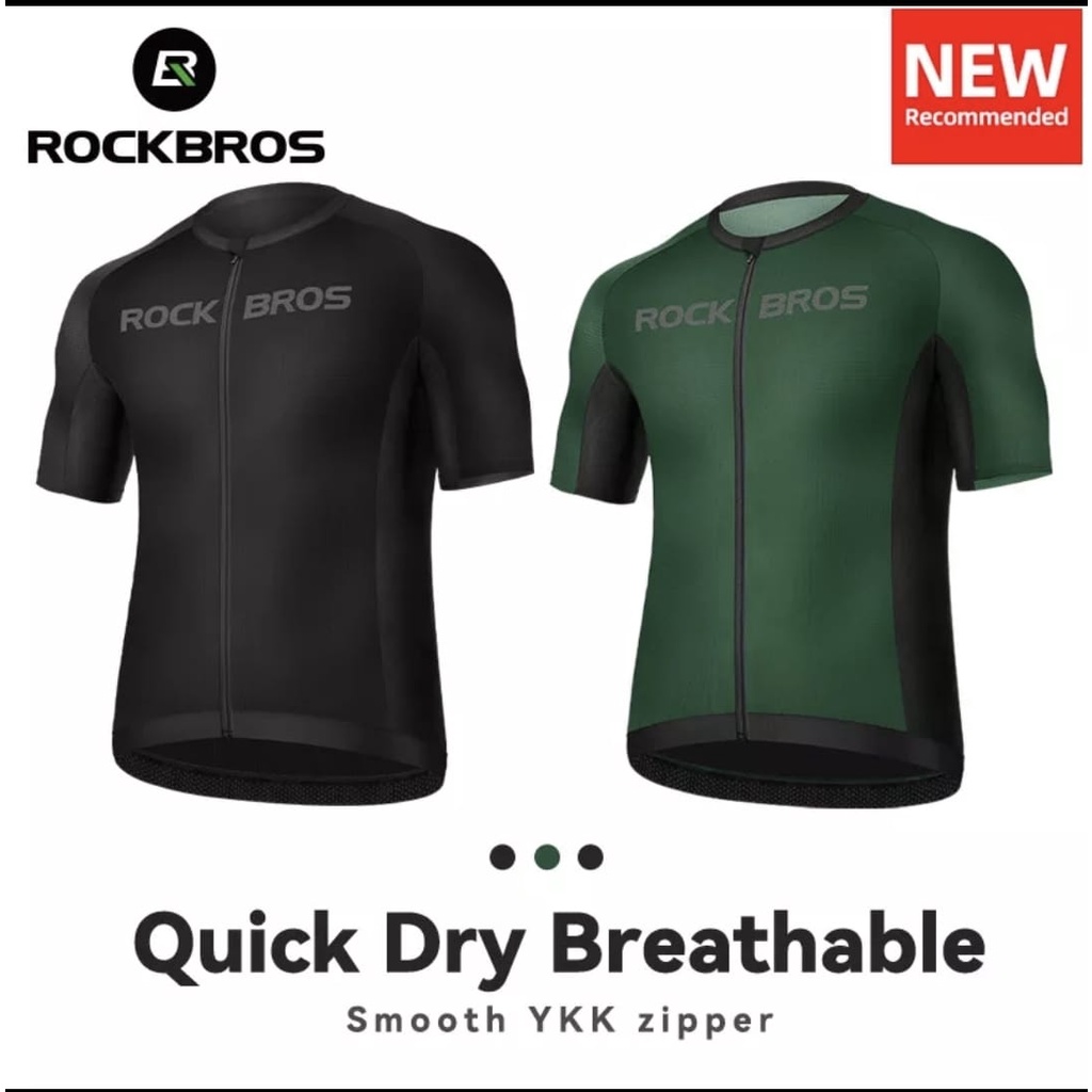 Rockbros Jersey ZH0708 Cycling Sleeveless T-Shirt unisex baju sepeda RB